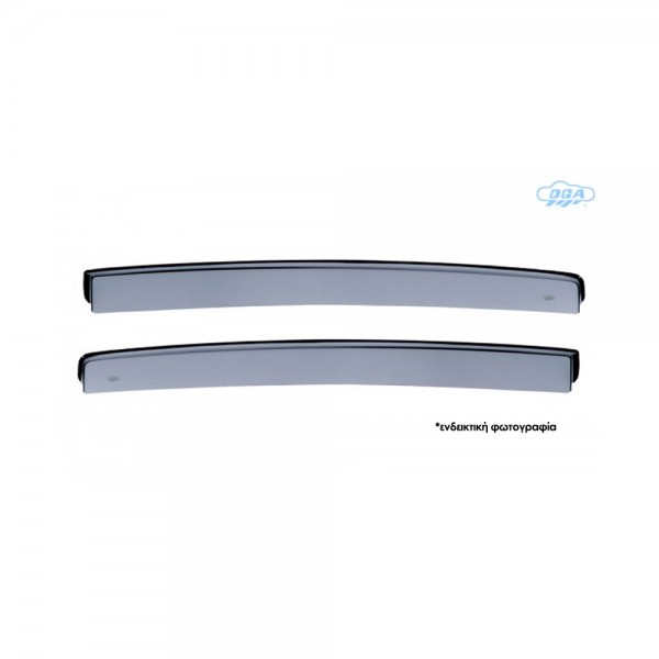ΖΕΥΓΑΡΙ ΠΙΣΩ ΑΝΕΜΟΘΡΑΥΣΤΕΣ ΓΙΑ MITSUBISHI SPACE STAR 5D 2013+ ΑΠΟ ΕΥΚΑΜΠΤΟ ΧΥΤΟ ΑΚΡΥΛΙΚΟ ΓΥΑΛΙ (CAST ACRYLIC GLASS) DGA - 2 ΤΕΜ.