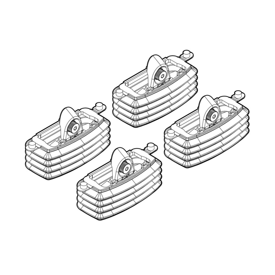 ΑΚΡΑ ΓΙΑ ΜΠΑΡΕΣ NORDRIVE ΓΙΑ FIAT CROMA 05/05-04/11 KIT