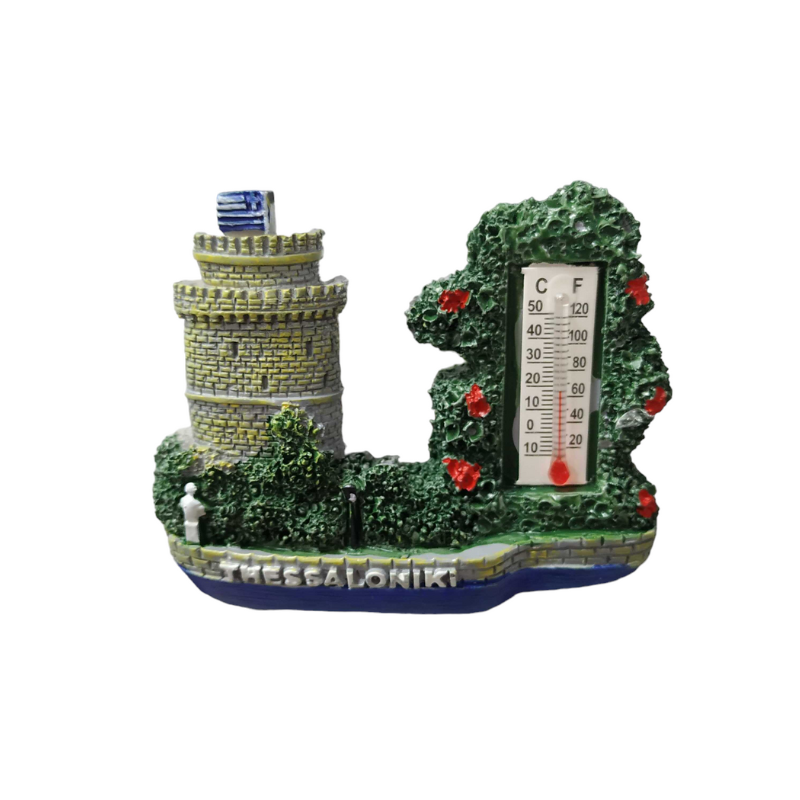 Tουριστικό μαγνητάκι Souvenir – Σετ 12pcs - Resin Magnet - Thessaloniki - 678150