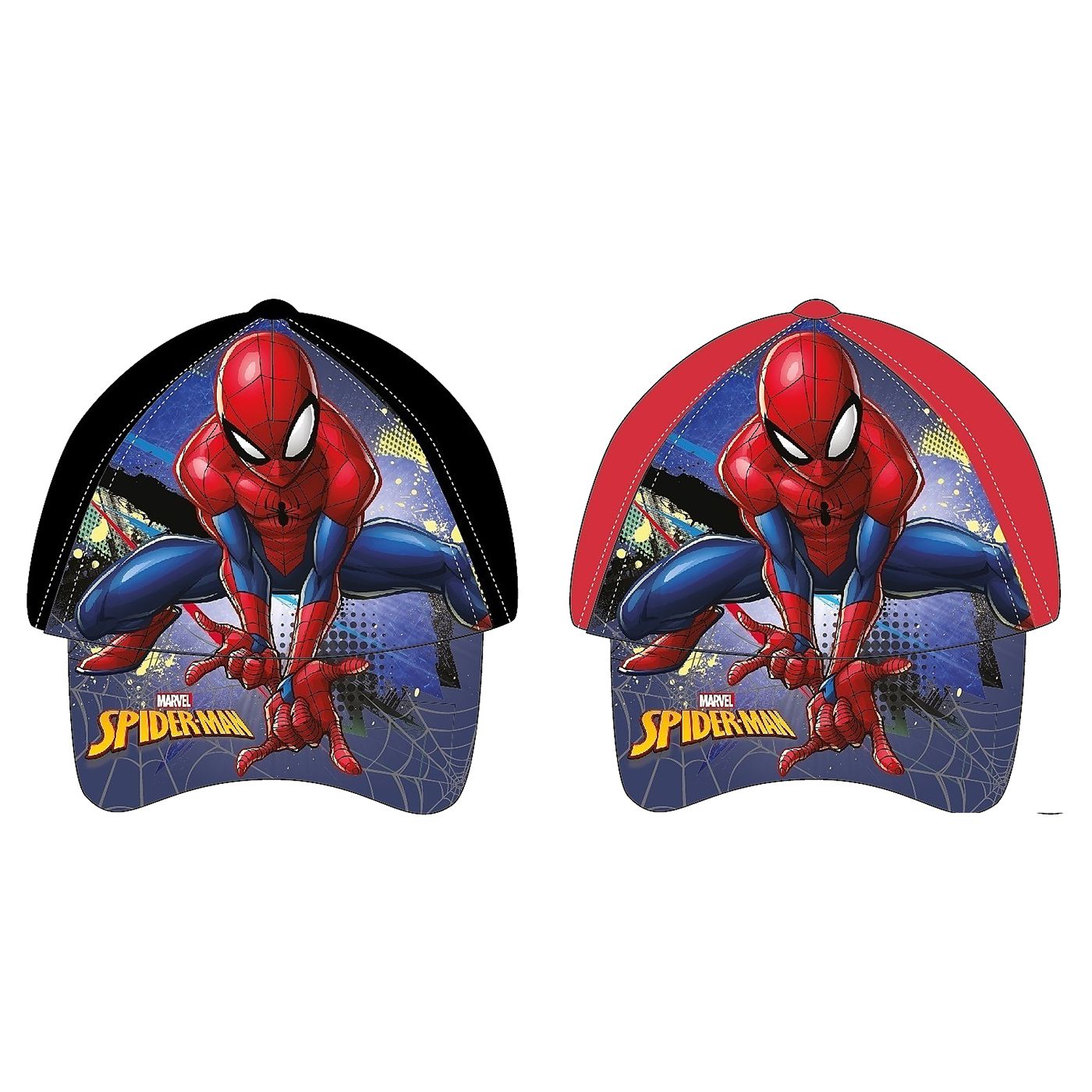 Καπέλο Παιδικό Τζόκευ Spiderman Φ52 & 54cm Spiderman SPI24-0236