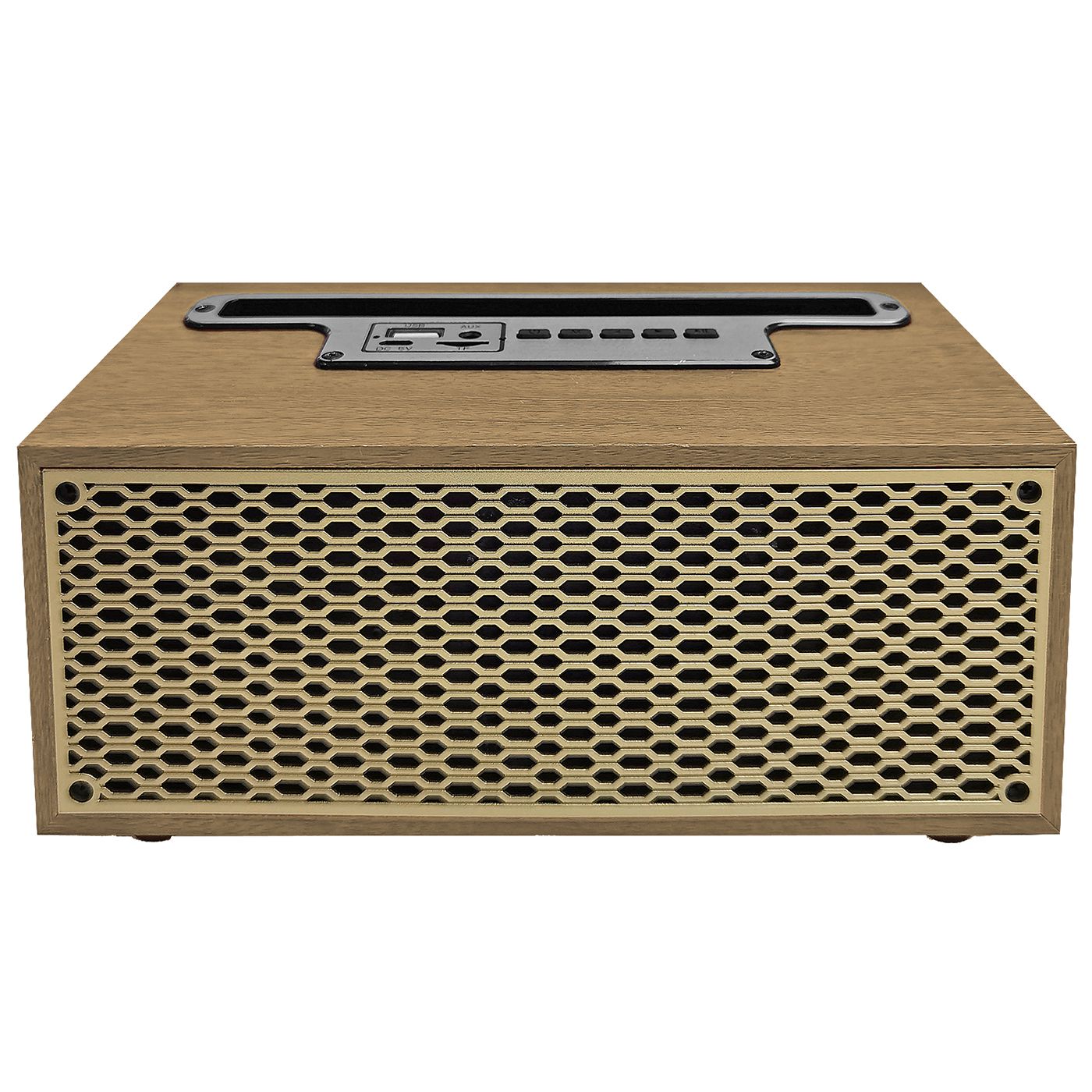 Ηχείο Bluetooth Ξύλινο Ρετρό 21x10x9,5cm Homie 108496