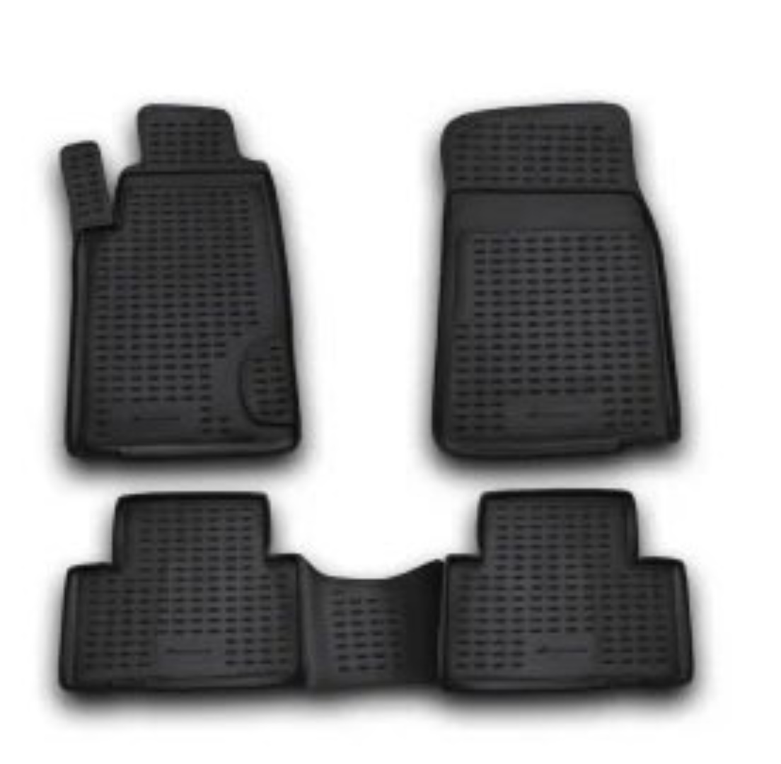 ΜΑΡΚΕ ΠΑΤΑΚΙΑ ΣΕ ΣΚΑΦΗ TPE ΛΑΣΤΙΧΟ ΓΙΑ SSANGYONG REXTON 2001-2006  ΣΕ ΜΑΥΡΟ ΧΡΩΜΑ NOVLINE - 4 ΤΕΜ.