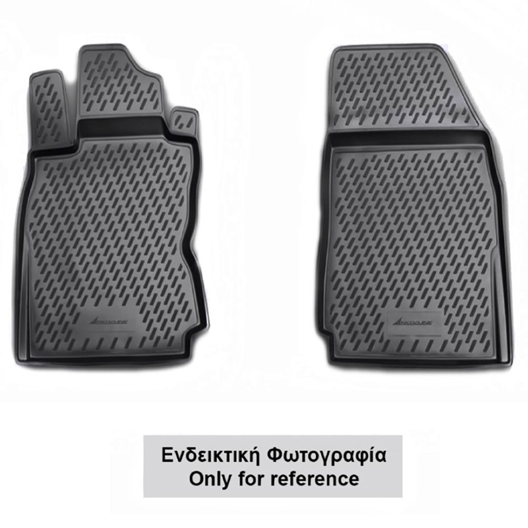 ΜΑΡΚΕ ΠΑΤΑΚΙΑ ΣΕ ΣΚΑΦΗ TPE ΛΑΣΤΙΧΟ ΓΙΑ HYUNDAI H1 2007+  ΣΕ ΜΑΥΡΟ ΧΡΩΜΑ NOVLINE - 2 ΤΕΜ.