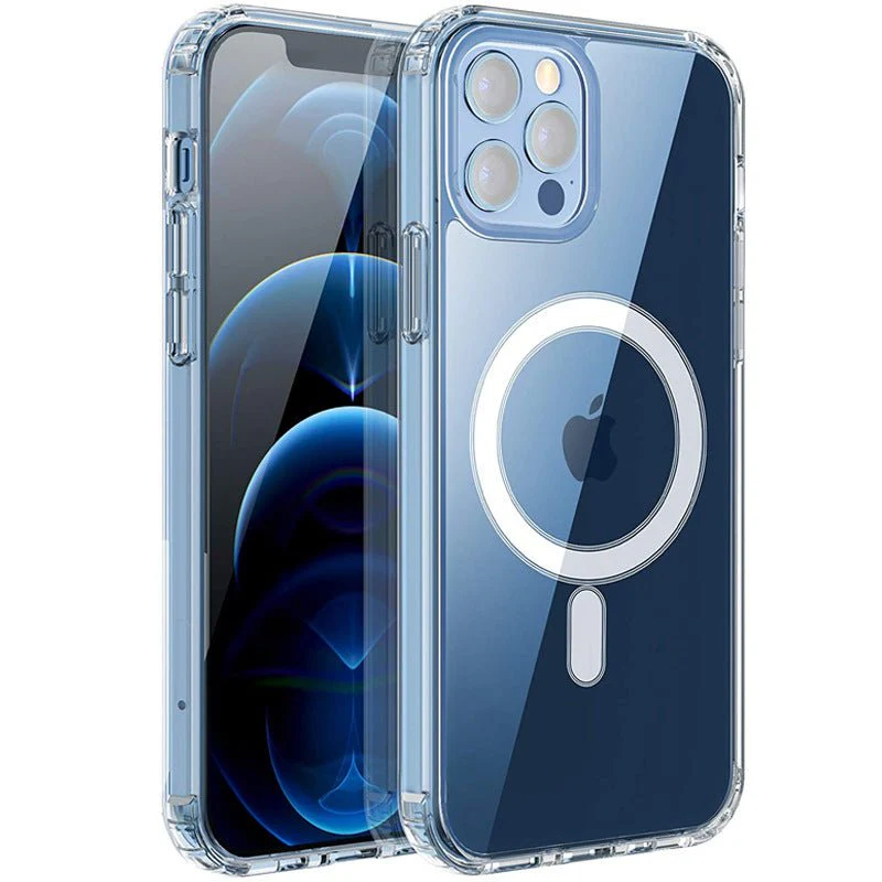 TechWave Armor Antishock Magsafe case for Apple iPhone 12 / 12 Pro transparent