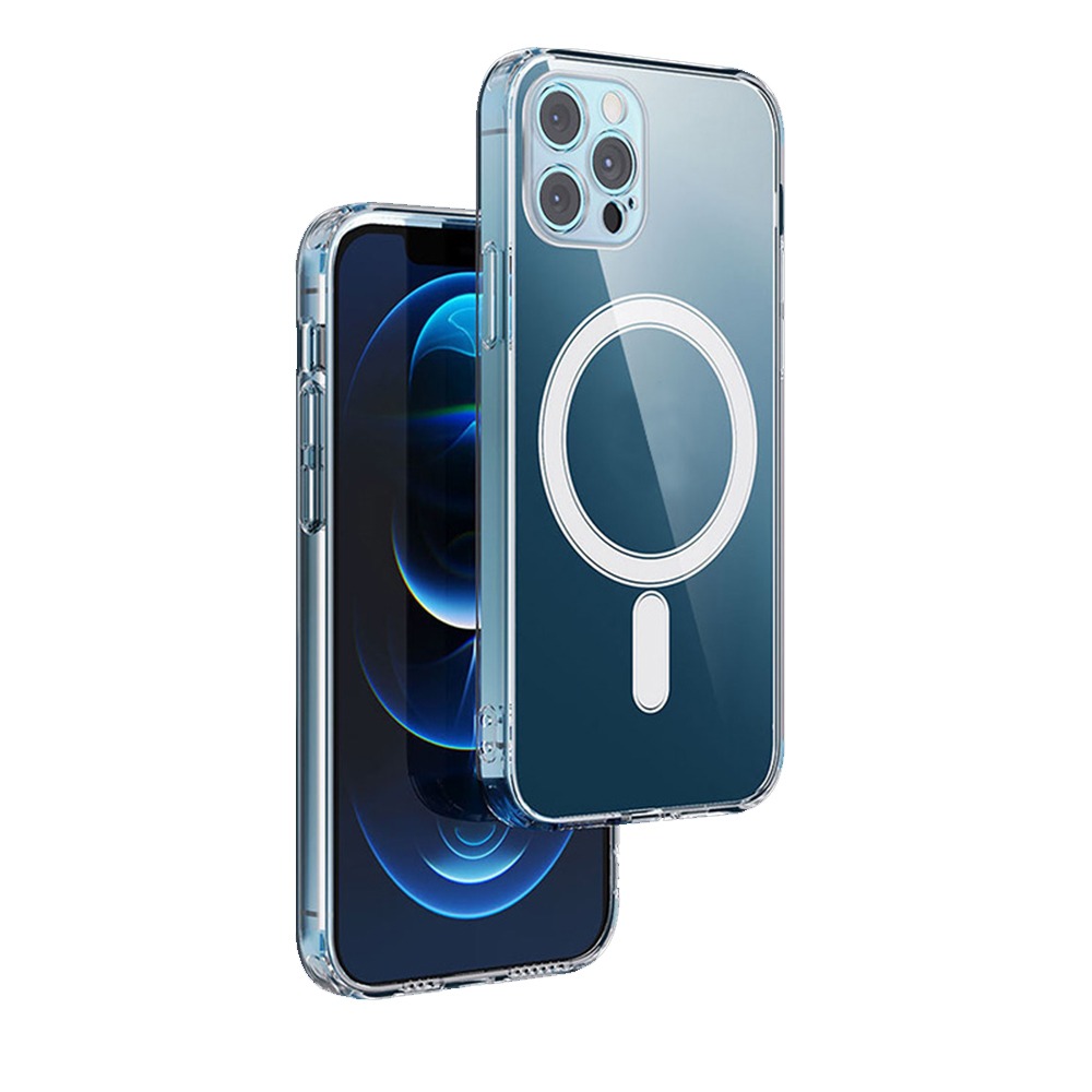 TechWave Armor Antishock Magsafe case for Apple iPhone 13 Pro Max transparent (camera protection)