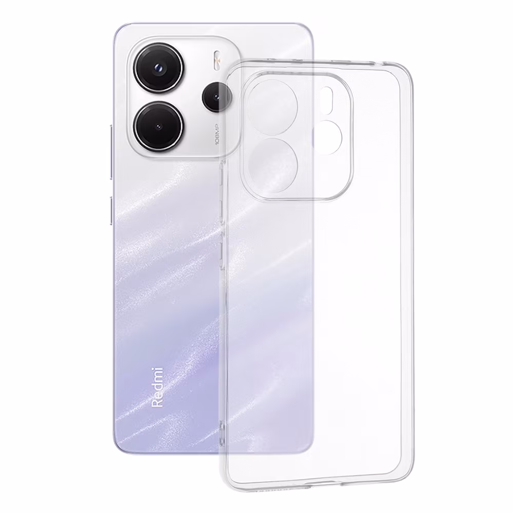 TechWave Clear 2mm case for Xiaomi Redmi Note 14 4G (camera protection)