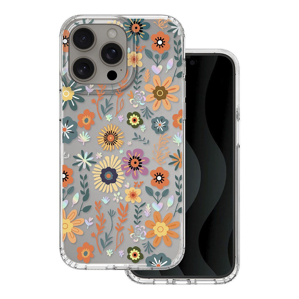 TechWave Deco case for Apple iPhone 15 Pro Max flowers