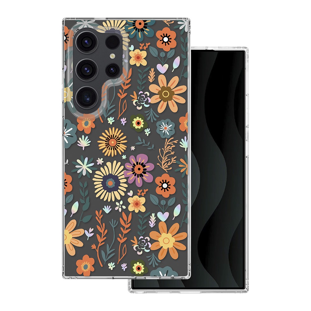 TechWave Deco case for Samsung Galaxy S24 Ultra flowers