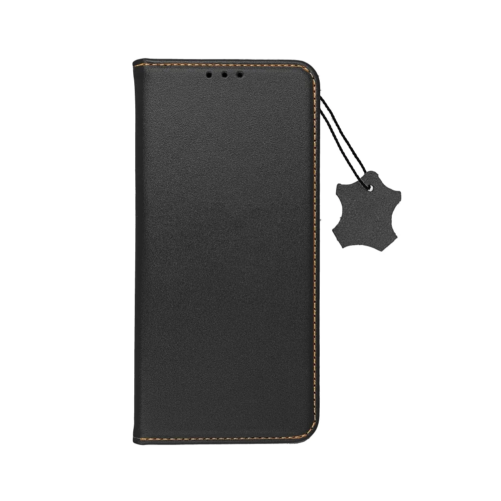 TechWave Pure Leather case for Xiaomi Redmi Note 14 4G black