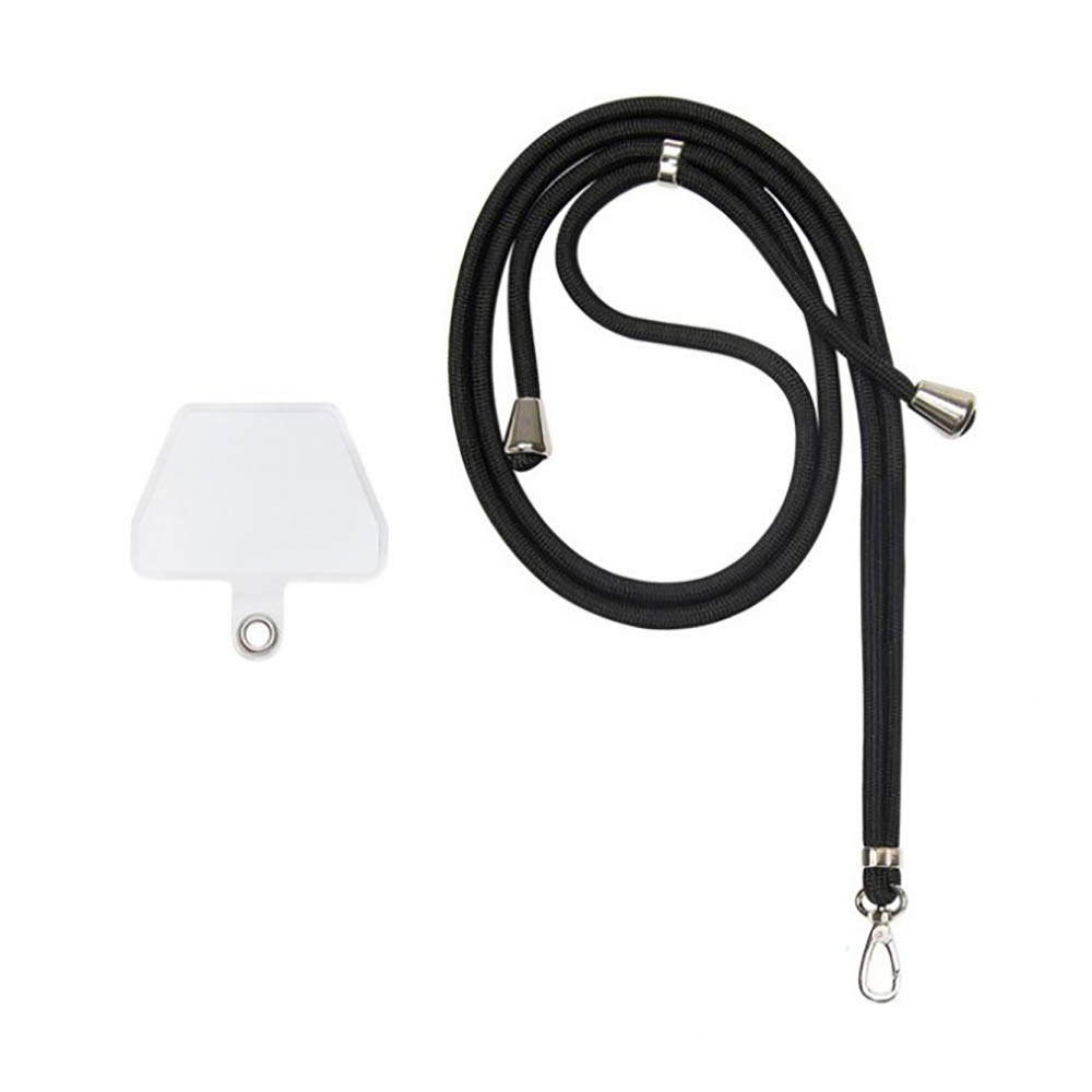 TechWave universal neck strap for mobile phones/tablets black