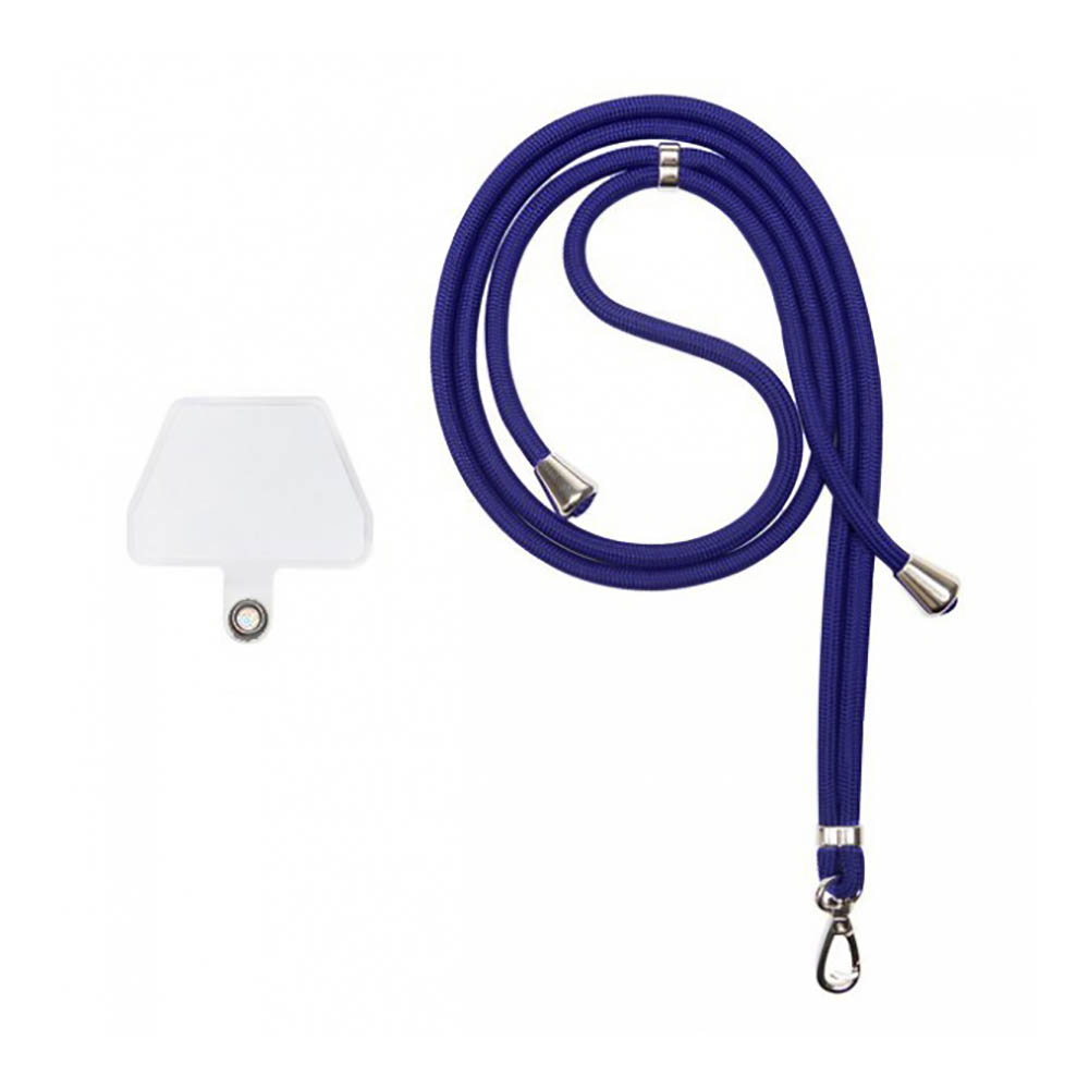 TechWave universal neck strap for mobile phones/tablets navy blue