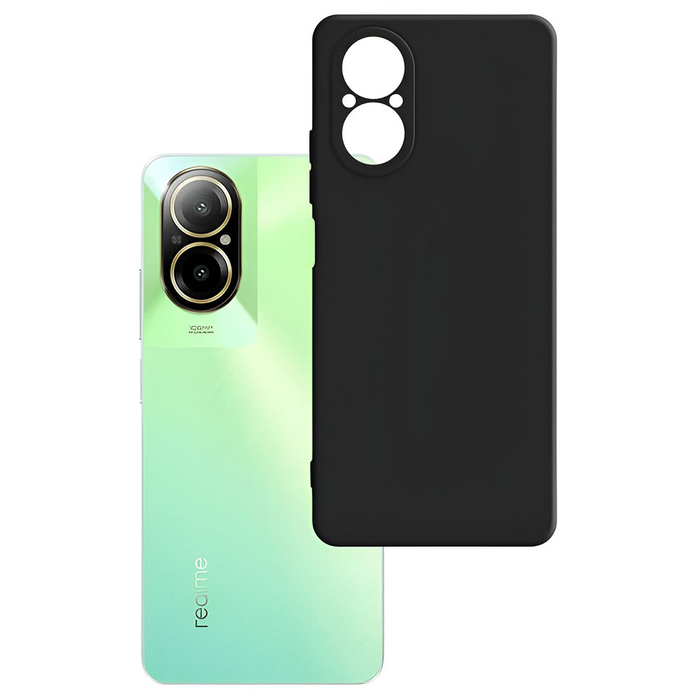 Techwave Matt case for Realme C67 4G black