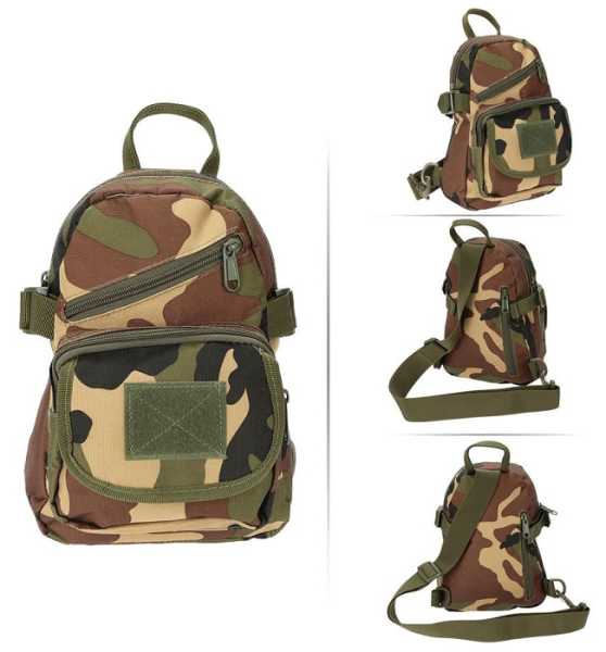270515-1 Σακίδιο πλάτης/στήθους - One Strap - BL061 - 270515 - Army Green - Image 3