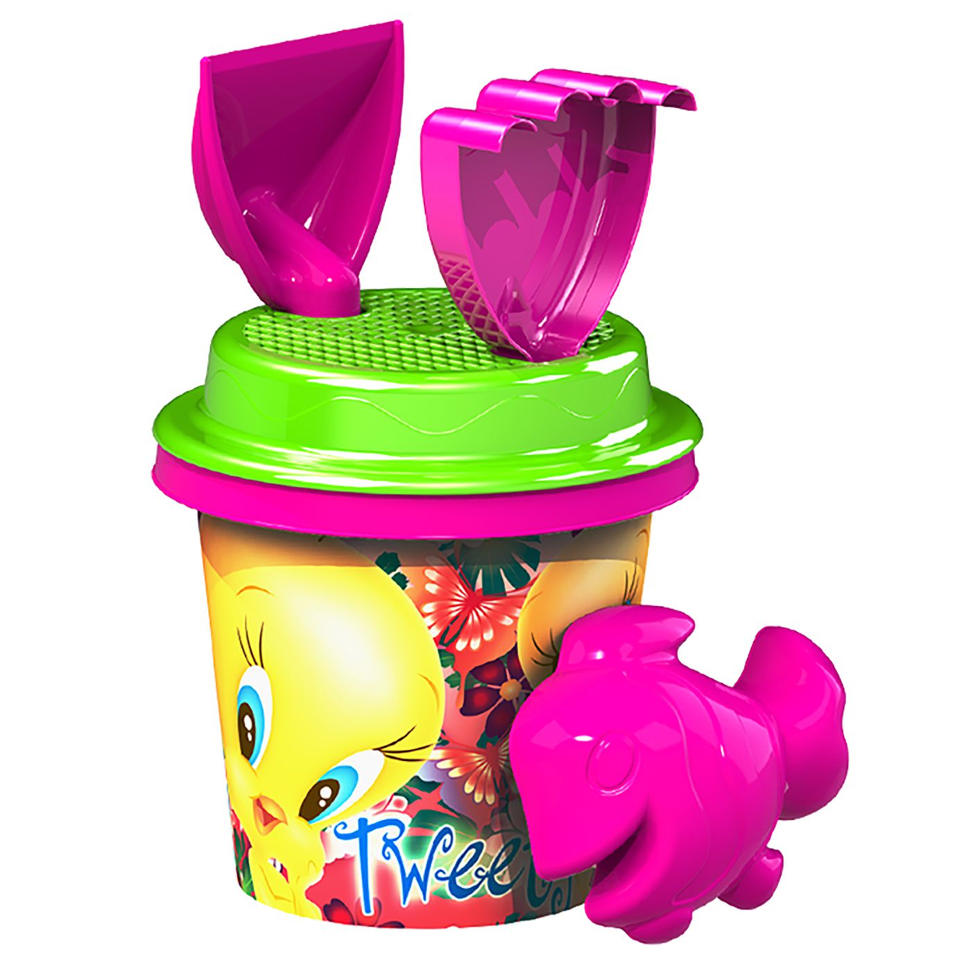 Κουβαδάκι Tweety σετ=5τεμ Φ17cm Warner Bros WB-W-1814-TW