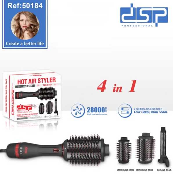 615426-1 Ηλεκτρική βούρτσα μαλλιών - 50184 - 3in1 - DSP - 615426 - Image 4