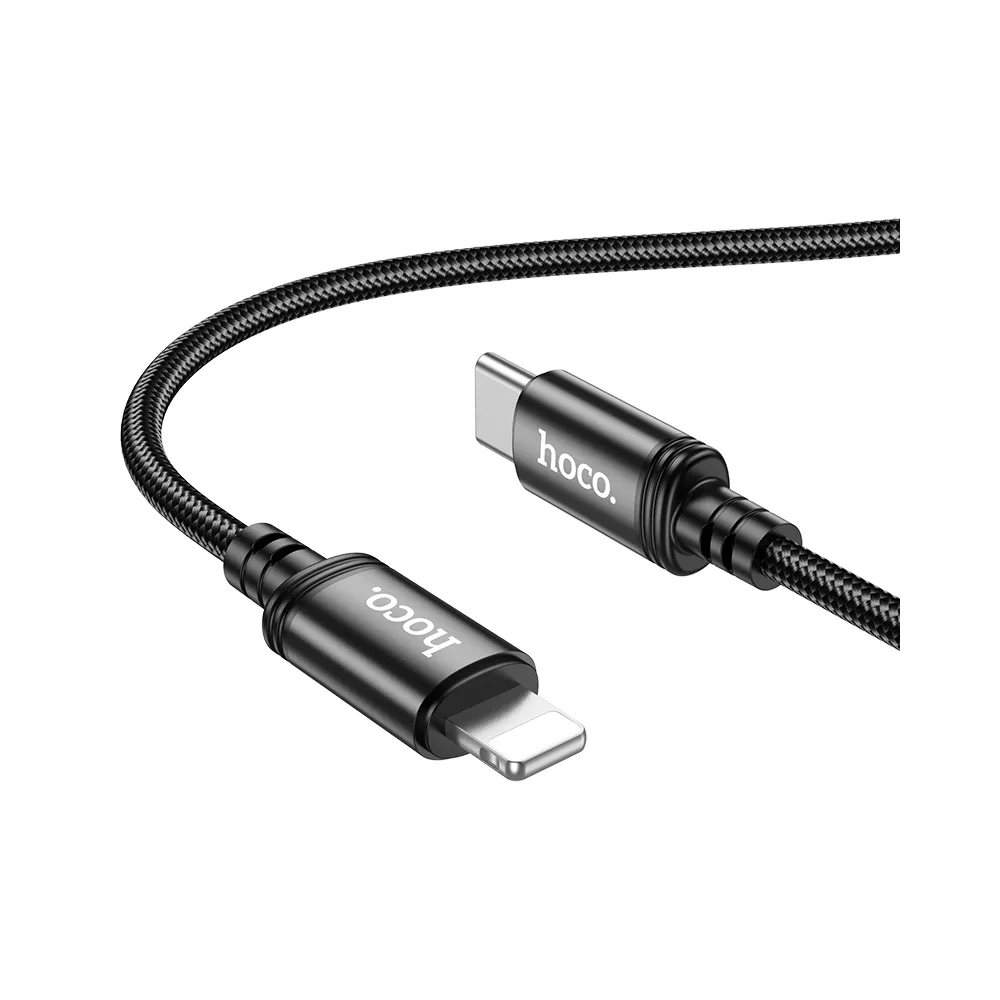 Hoco X89 καλώδιο USB-C σε Lightning PD, 27W 2μ, μαύρο