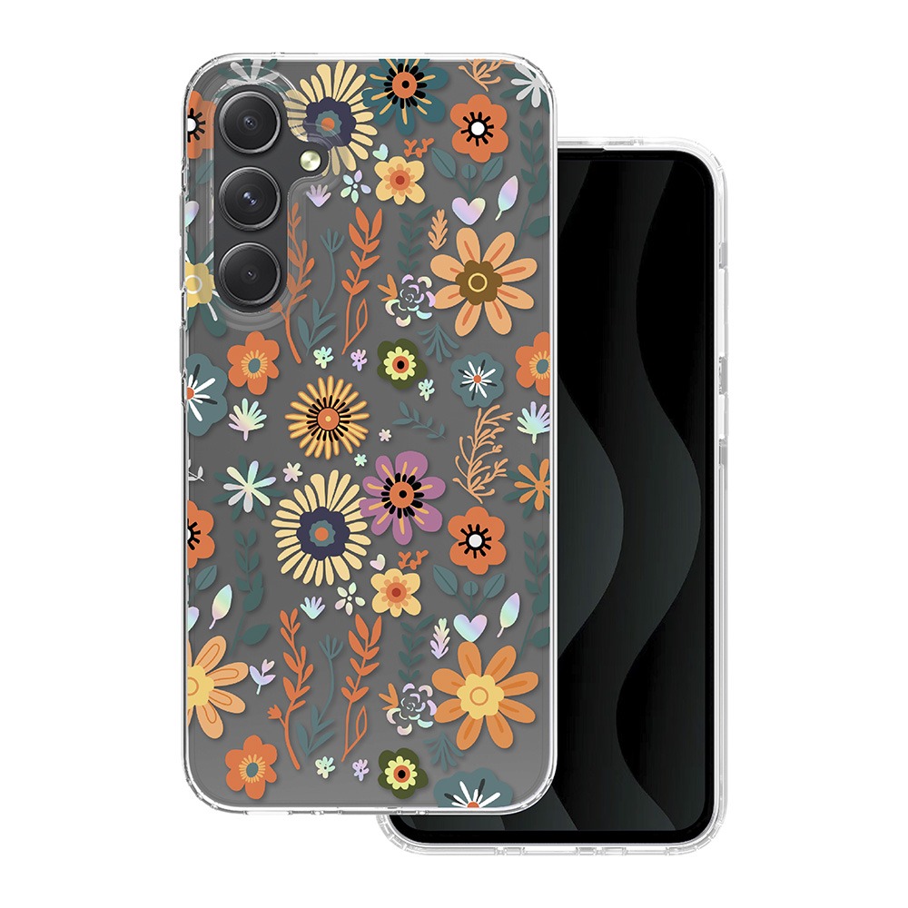 TechWave Deco case for Samsung Galaxy A35 5G flowers