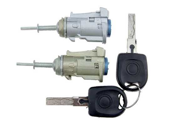 ezc-vw-092_3 ΑΦΑΛΟΙ ΠΟΡΤΑΣ ΜΕ ΚΛΕΙΔΙ 2ΤΕΜ ΓΙΑ VW GOLF IV 97> /BORA 98>/POLO 01> /SKODA FABIA 99> orig.604837167 - Image 3