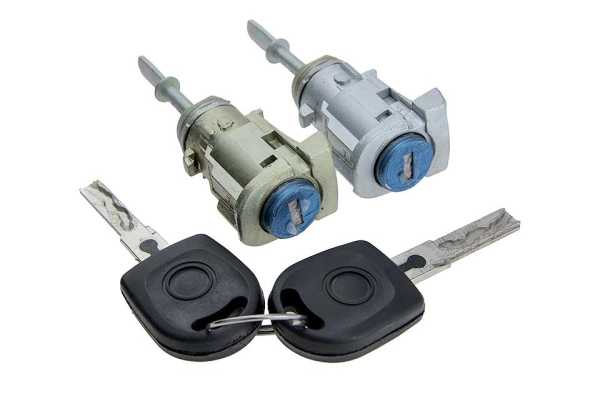 ezc-vw-092_4 ΑΦΑΛΟΙ ΠΟΡΤΑΣ ΜΕ ΚΛΕΙΔΙ 2ΤΕΜ ΓΙΑ VW GOLF IV 97> /BORA 98>/POLO 01> /SKODA FABIA 99> orig.604837167 - Image 4