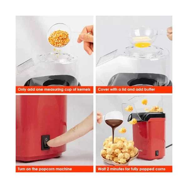 001014-1 Συσκευή παρασκευής Popcorn - JMK9001 - Jamaky - 001014 - Image 4
