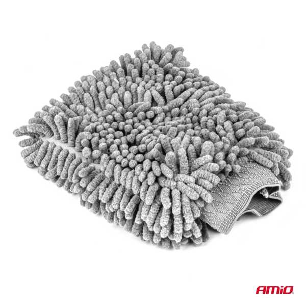 01750_AM_3 ΓΑΝΤΙ ΠΛΥΣΙΜΑΤΟΣ ΜΙΚΡΟΦΙΜΠΡΑ ΓΚΡΙ AMIO - 1 ΤΕΜ. - Image 3