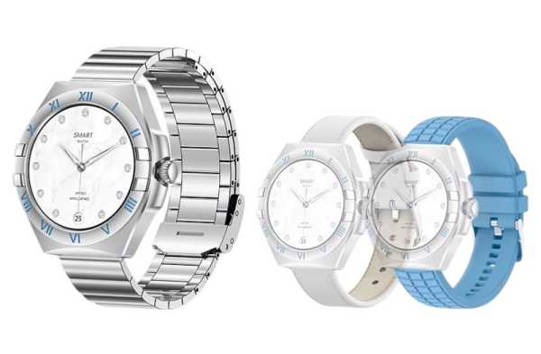 065066-3 Σετ Smartwatch με 3 λουράκια - LG80 Mini - 065066 - Blue - Image 2