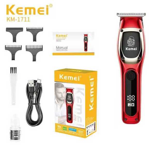 317116-2 Κουρευτική μηχανή & trimmer - KM-1711 - Kemei - Image 2