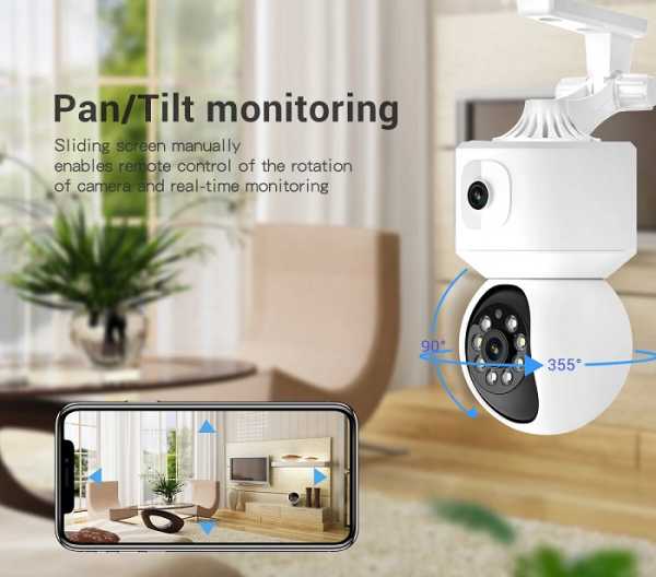 322039-2 Κάμερα ασφαλείας IP Dual - Security Camera - WiFi - 4MP - 322039 - Image 2