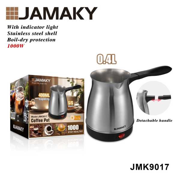 36c633a45997b54dc19853b371c061bc Ηλεκτρικό μπρίκι ελληνικού καφέ - JMK9017 - 017012 - Image 2