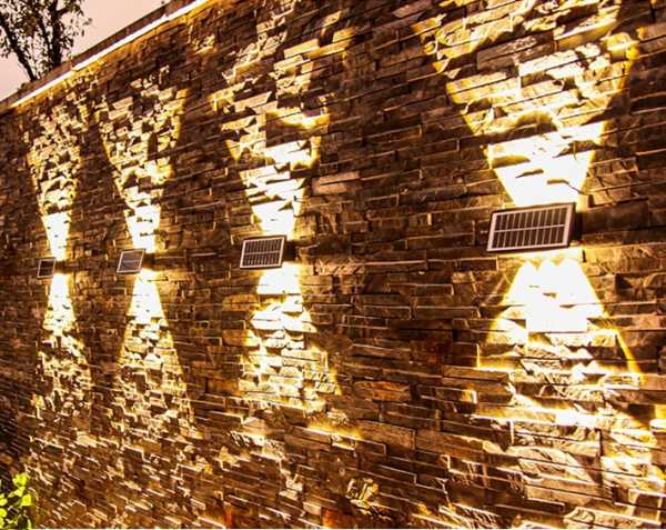 416153-1 Ηλιακό φωτιστικό τοίχου LED - Warm White - 8lamps - 941419 - Image 2