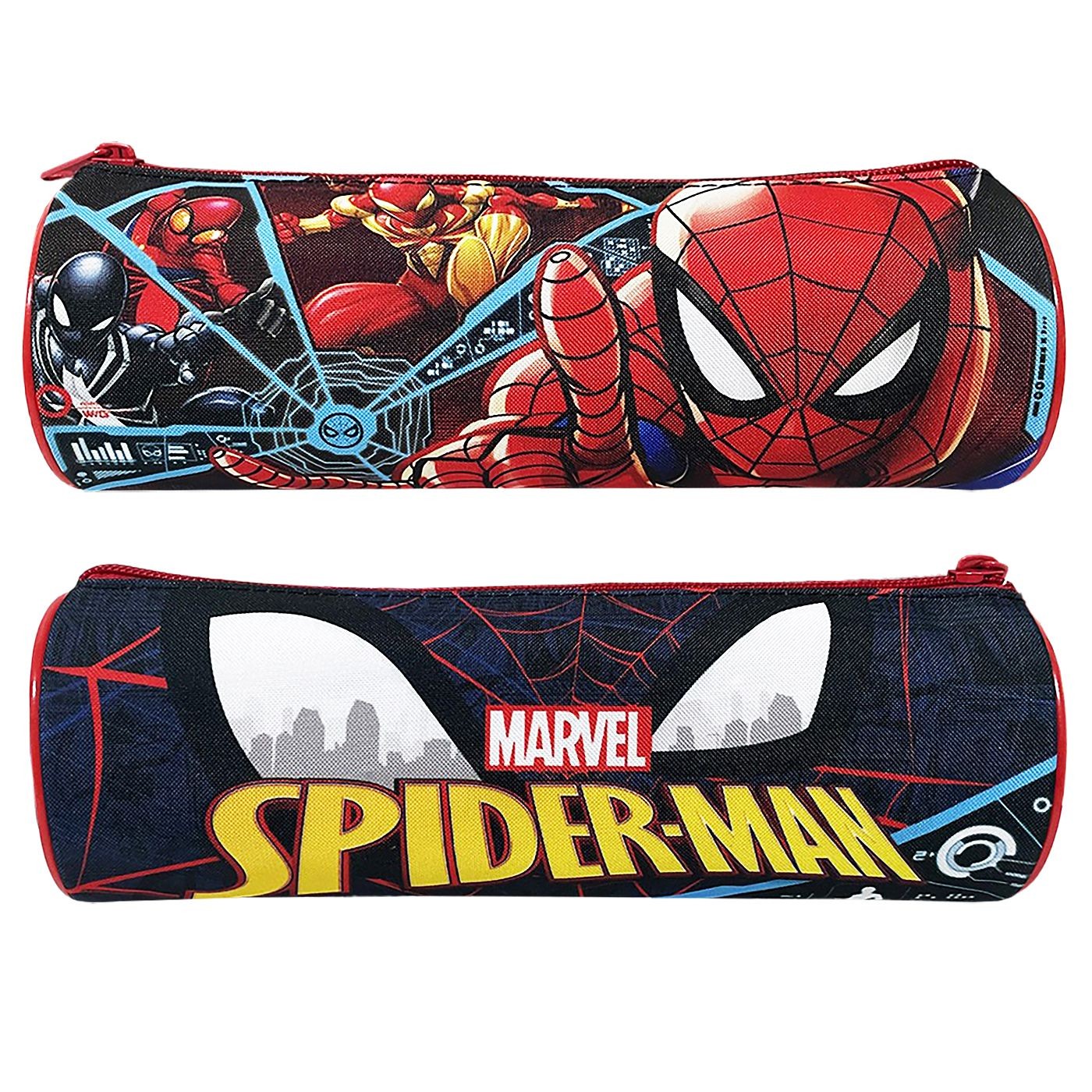 Κασετίνα Βαρελάκι Spiderman 23x8cm Spiderman 1010E-1406
