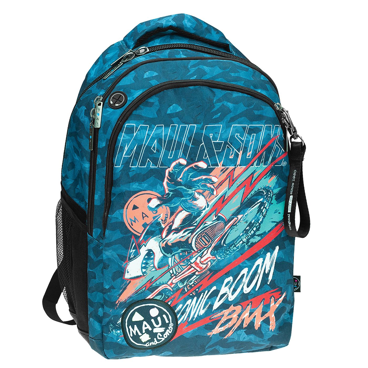 Σακίδιο Οβάλ Maui Sharkman 48x30x28cm Gim 339-37031