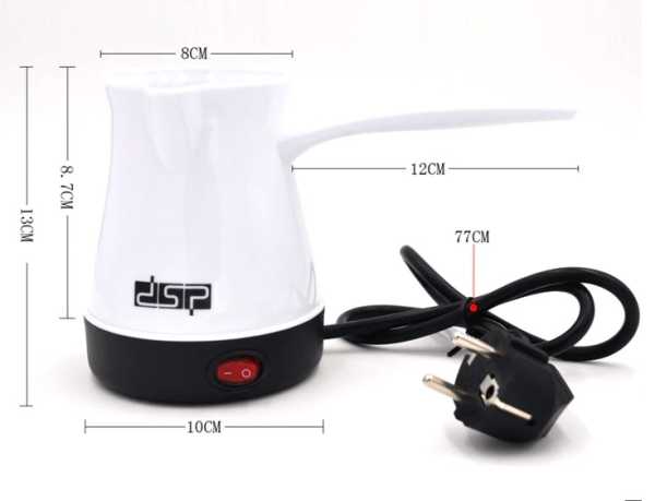 564667-1 Ηλεκτρικό μπρίκι ελληνικού καφέ - KA3027 - DSP - White - 564667 - Image 2