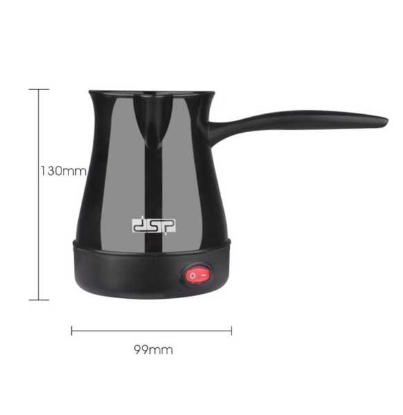 564766-1 Ηλεκτρικό μπρίκι ελληνικού καφέ - KA3027 - DSP - Black - 564766 - Image 2