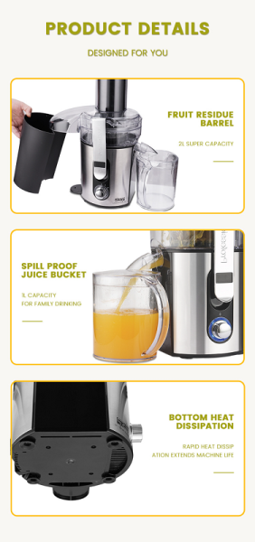 613675-3 Αποχυμωτής - Power juicer - KJ3057 - DSP - 613675 - Image 2