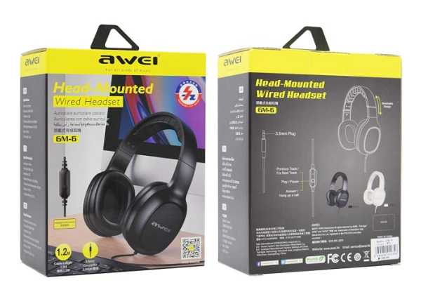 888339-3 Ενσύρματα ακουστικά - Headphones - GM6 - AWEI - 002356 - Image 4