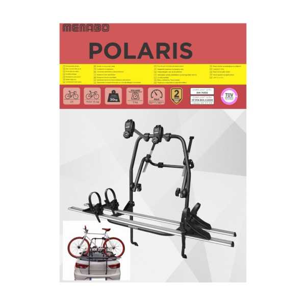 8930MB-9 ΒΑΣΗ ΠΟΔΗΛΑΤΟΥ ΠΟΡΤ ΜΠΑΓΚΑΖ POLARIS 3 ΓΙΑ 3 ΠΟΔΗΛΑΤΑ Η FAT BIKE MENABO - Image 9