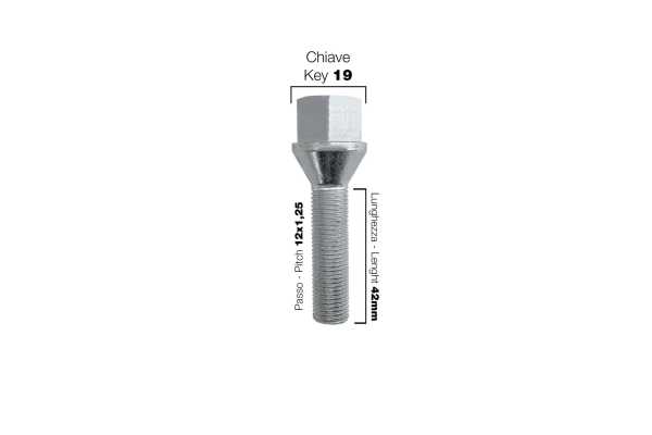 SRBR_6-10_2 ΜΠΟΥΛΟΝΙΑ ΚΩΝΙΚΑ 12x1,25 (42mm) (19) SIMONI RACING - 10 ΤΕΜ. - Image 2