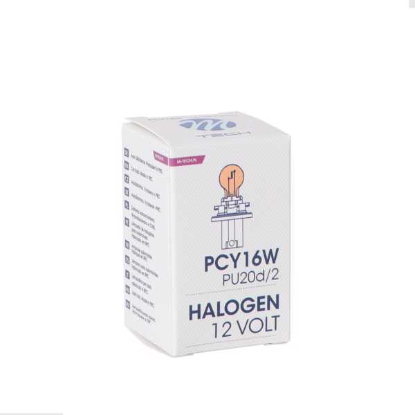 Z125_MT_3 ΛΑΜΠΑΚΙ LED PCY16W 12V PU20d/2 16W ΠΟΡΤΟΚΑΛΙ M-TECH - 1 ΤΕΜ. - Image 3