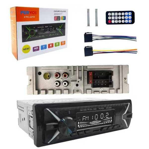 b275dcc98e2cd92fcce829e442644c0d Ηχοσύστημα αυτοκινήτου 1DIN - Bluetooth - CTC-2210 - 005144 - Image 2