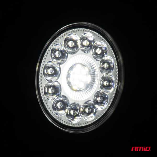 04203_AM_2 ΠΡΟΒΟΛΕΑΣ ΕΡΓΑΣΙΑΣ ΣΤΡΟΓΓΥΛΟΣ LED 96W 9-36V 9.600lm 6.500K AWL62 AMIO - 1 ΤΕΜ. - Image 2