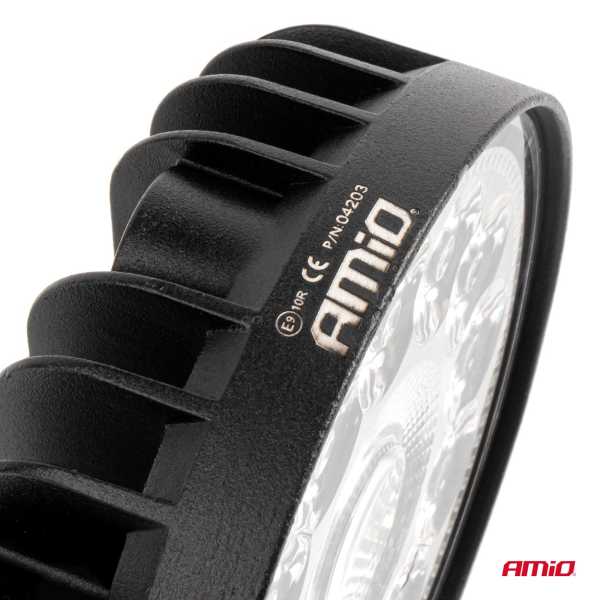 04203_AM_6 ΠΡΟΒΟΛΕΑΣ ΕΡΓΑΣΙΑΣ ΣΤΡΟΓΓΥΛΟΣ LED 96W 9-36V 9.600lm 6.500K AWL62 AMIO - 1 ΤΕΜ. - Image 6