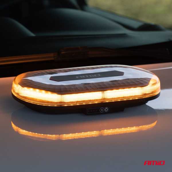 04369_AM_5 ΦΑΡΟΣ/ΣΤΡΟΜΠΟ ΜΠΑΡΑ R65 R10 12/24V 26W LED ΠΟΡΤΟΚΑΛΙ 10 ΧΡΗΣΕΩΝ ΜΕ ΜΑΓΝΗΤΙΚΗ ΒΑΣΗ 326x186x63mm ΑΜΙΟ - 1 ΤΕΜ. - Image 5