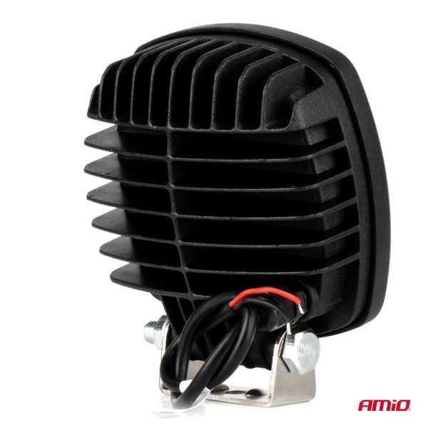 04396_AM_2 ΠΡΟΒΟΛΕΑΣ ΕΡΓΑΣΙΑΣ LED 21W 9>50V 3 ΧΡΗΣΕΩΝ ΛΕΥΚΟ ΦΩΣ 108x108x48mm AMIO - 1 Τεμ. - Image 2