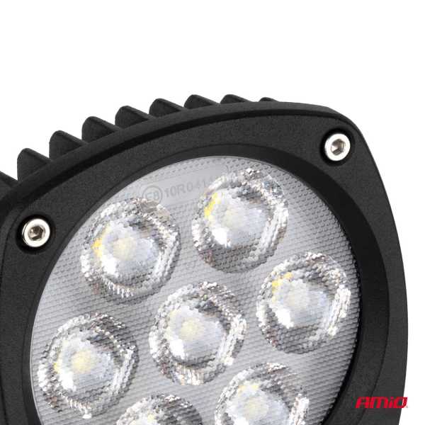 04396_AM_5 ΠΡΟΒΟΛΕΑΣ ΕΡΓΑΣΙΑΣ LED 21W 9>50V 3 ΧΡΗΣΕΩΝ ΛΕΥΚΟ ΦΩΣ 108x108x48mm AMIO - 1 Τεμ. - Image 5