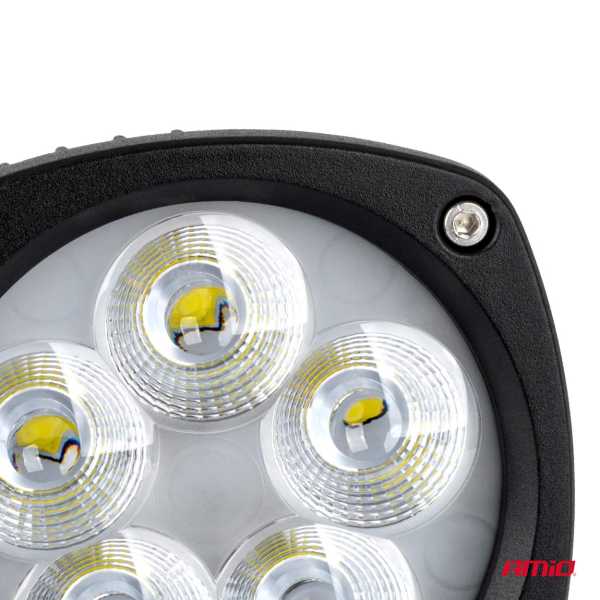 04397_AM_5 ΠΡΟΒΟΛΕΑΣ ΕΡΓΑΣΙΑΣ LED 29W 9>50V 3 ΧΡΗΣΕΩΝ ΛΕΥΚΟ ΦΩΣ 108x108x48mm AMIO - 1 Τεμ. - Image 5