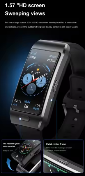 065431-2 Smartwatch με αποσπώμενη οθόνη - Z15 MAX - 065431 - White - Image 3