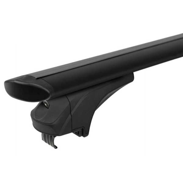1468_MB_6 ΜΠΑΡΕΣ ΑΛΟΥΜΙΝΙΟΥ SONIC BLACK 120cm ΣΕ ΜΑΥΡΟ ΧΡΩΜΑ ΓΙΑ ΟΡΟΦΗ ΜΕ FLUSH ΚΑΙ RAISED RAILS MENABO - 2 ΤΕΜ. - Image 6