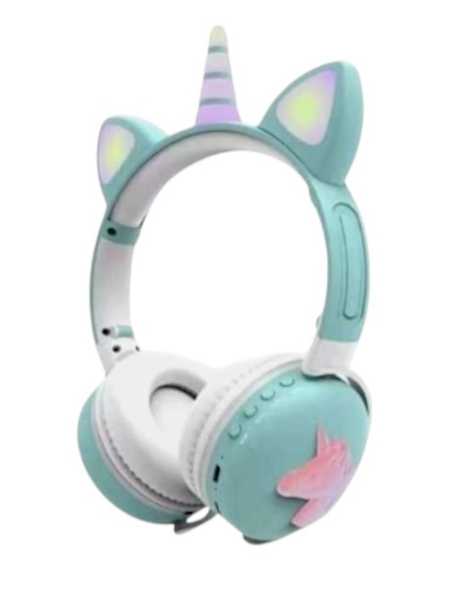 258606-4 Ασύρματα ακουστικά - Unicorn Headphones - ME17 - 258606 - Blue - Image 2