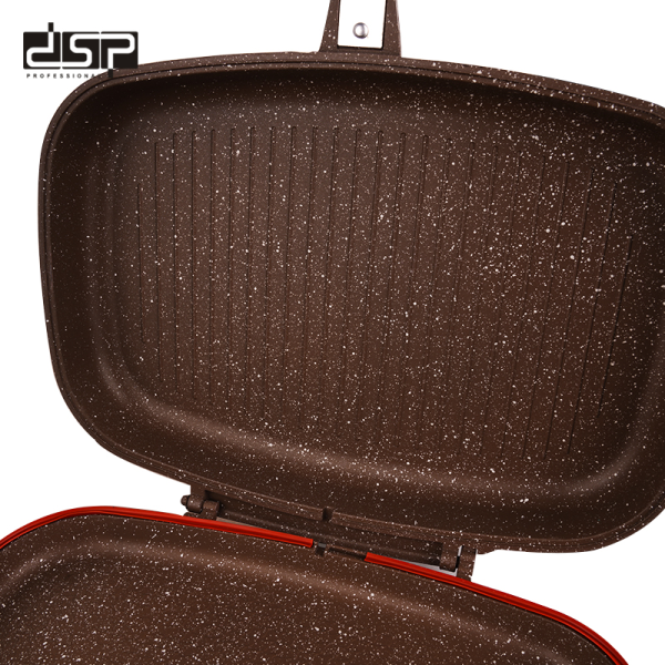 610537-1 Διπλό αντικολλητικό τηγάνι Grill - CA007-F40-Brown - DSP - 610537 - Image 4